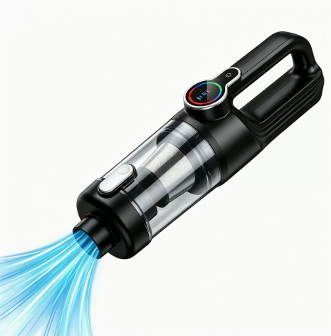 Cordless Handheld Vacuum & Air Duster – 20,000Pa Powerful Suction